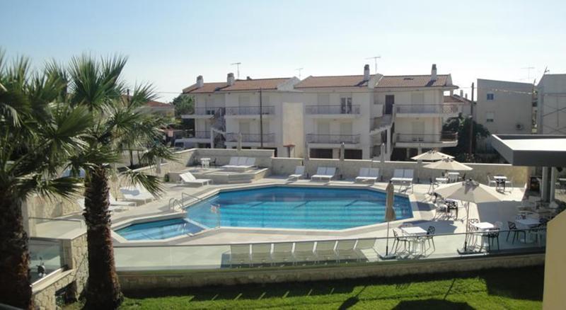Aristotelis Hotel Fourka Exterior foto