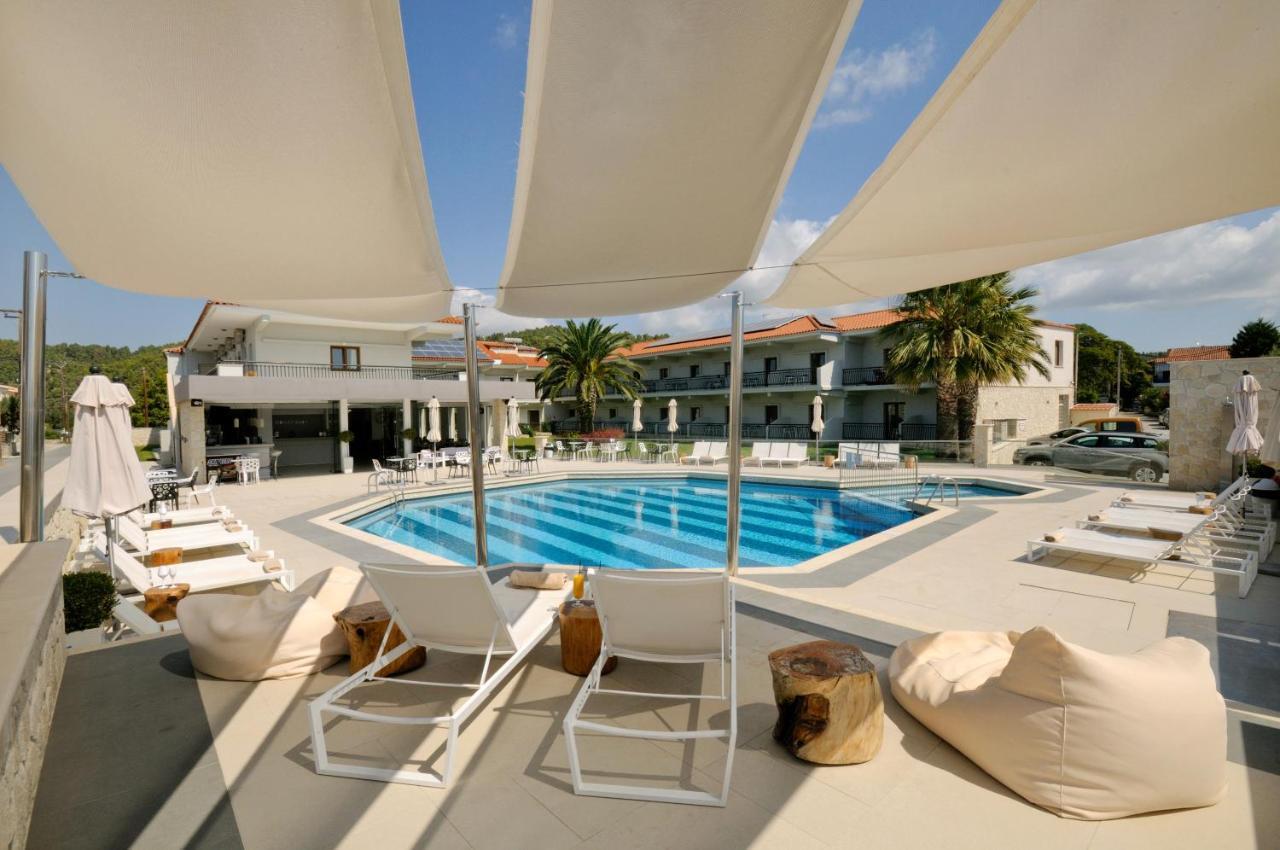 Aristotelis Hotel Fourka Exterior foto